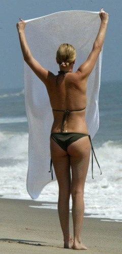 2. Charlize Theron – green bikini, 2006
