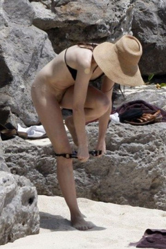 2. Charlotte Gainsbourg Naked – changing clothes, 2009