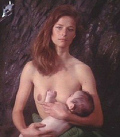 6. Charlotte Rampling Naked – Zardoz, 1974