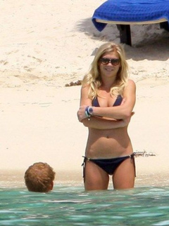 11. Chelsy Davy – blue bikini, 2008