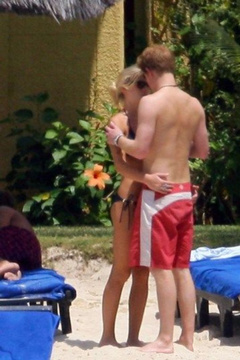 12. Chelsy Davy – blue bikini, 2008