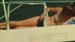 1. Chiara Mastroianni – Topless sunbathing