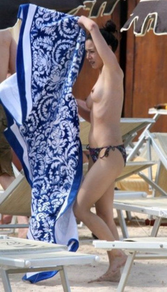 13. China Chow – Topless swimming, 2008