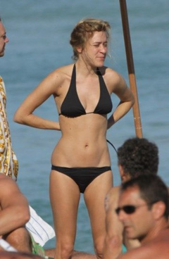 11. Chloe Sevigny – black bikini, 2008