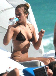 3. Chloe Sevigny – brown bikini, 2005