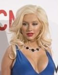 1. Christina Aguilera – Christina in sexy blue dress
