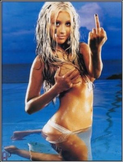 11. Christina Aguilera – Frank Ockenfels photoshoot, 2002