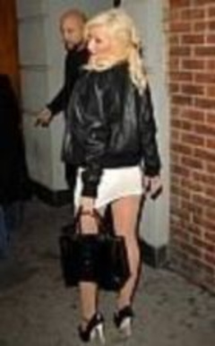 4. Christina Aguilera Sexy – Sexy skimpy white skirt