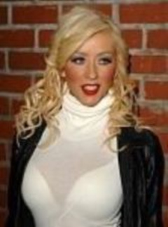 8. Christina Aguilera Sexy – Sexy skimpy white skirt