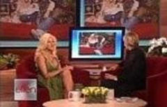 7. Christina Aguilera Sexy – The Ellen DeGeneres Show, 2008