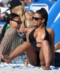 3. Christina Milian – Nip slip, 2013