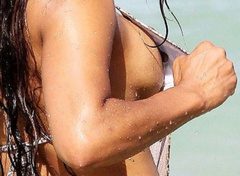 6. Christina Milian – Nip slip, 2013
