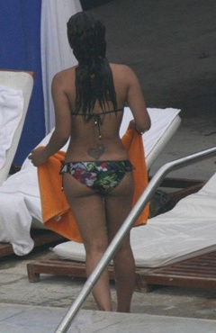 2. Christina Milian – bikini, 2008