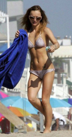 1. Christina Ricci – bikini at the beach, 2005