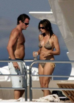 1. Cindy Crawford – topless on a yacht, 2007