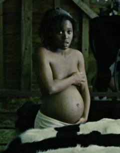 7. Claire-Hope Ashitey Naked – Children of Men, 2006