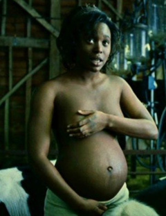 8. Claire-Hope Ashitey Naked – Children of Men, 2006