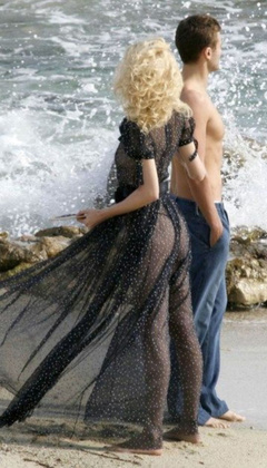 2. Claudia Schiffer See-Through – Chanel Ad, 2007