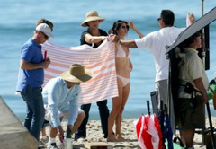 4. Courteney Cox – white bikini, 2009