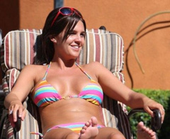 5. Danielle Lloyd – bikin, 2008