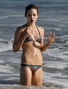 1. Daveigh Chase – bikini at the beach, 2007