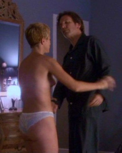 7. Edie Falco Naked – The Quiet, 2005