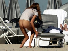 4. Edita Vilkeviciute – Naked sunbathing, 2008