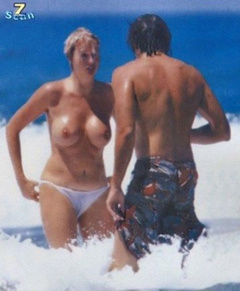 1. Ela Weber – Topless swimming, 2003