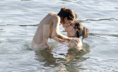 10. Elena Anaya – nude at the beach, 2011