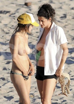 11. Elena Anaya – nude at the beach, 2011