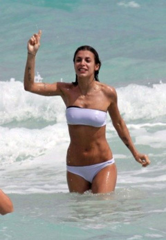 2. Elisabetta Canalis – bikini, 2009