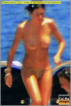 2. Elisabetta Gregoraci – Topless, 2009