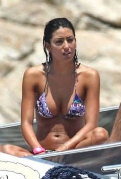 4. Elisabetta Gregoraci – bikini, 2008