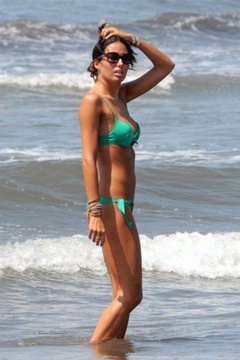 5. Elisabetta Gregoraci – bikini, 2009