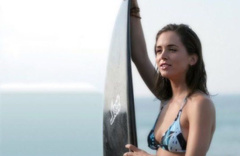 3. Eliza Dushku Sexy – Open Graves, 2009