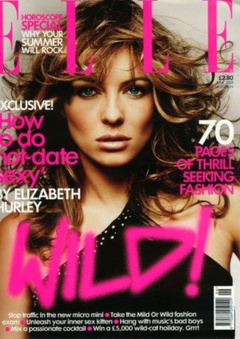 6. Elizabeth Hurley See-Through – ELLE, 2001