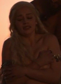7. Emilia Clarke Naked – Game of Thrones, 2011