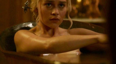 16. Emilia Clarke Naked – Game of Thrones, 2011