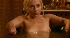 7. Emilia Clarke Naked – Game of Thrones, 2011