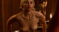 12. Emilia Clarke Naked – Game of Thrones, 2011