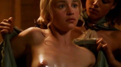 13. Emilia Clarke Naked – Game of Thrones, 2011