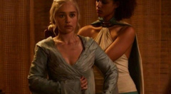 16. Emilia Clarke Naked – Game of Thrones, 2011