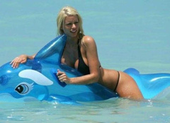 2. Emma Boughton – black bikini