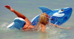 4. Emma Boughton – black bikini