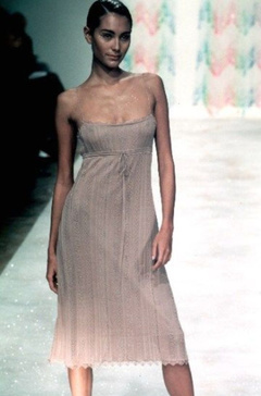 11. Emma Heming – catwalk see through, 2001