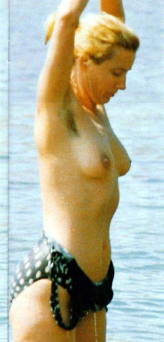 5. Emma Thompson – nude swimming