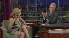 6. Emma Watson Sexy – Late Show with David Letterman, 2007