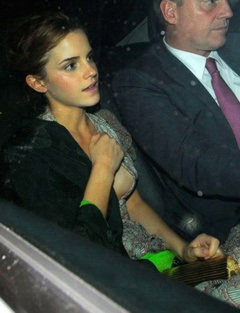 6. Emma Watson – side boob, 2009