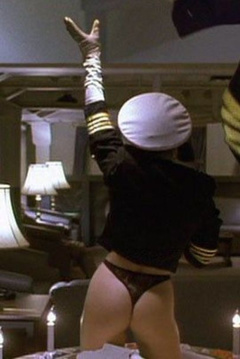 4. Erika Eleniak Naked – Under Siege, 1992