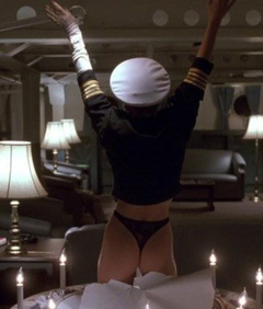 7. Erika Eleniak Naked – Under Siege, 1992